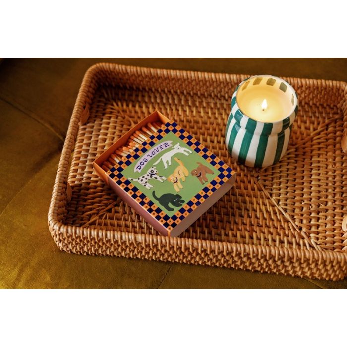 Dog Lover, 125 Square Boxed Σπίρτα ασφαλείας 11cm - Paddywax