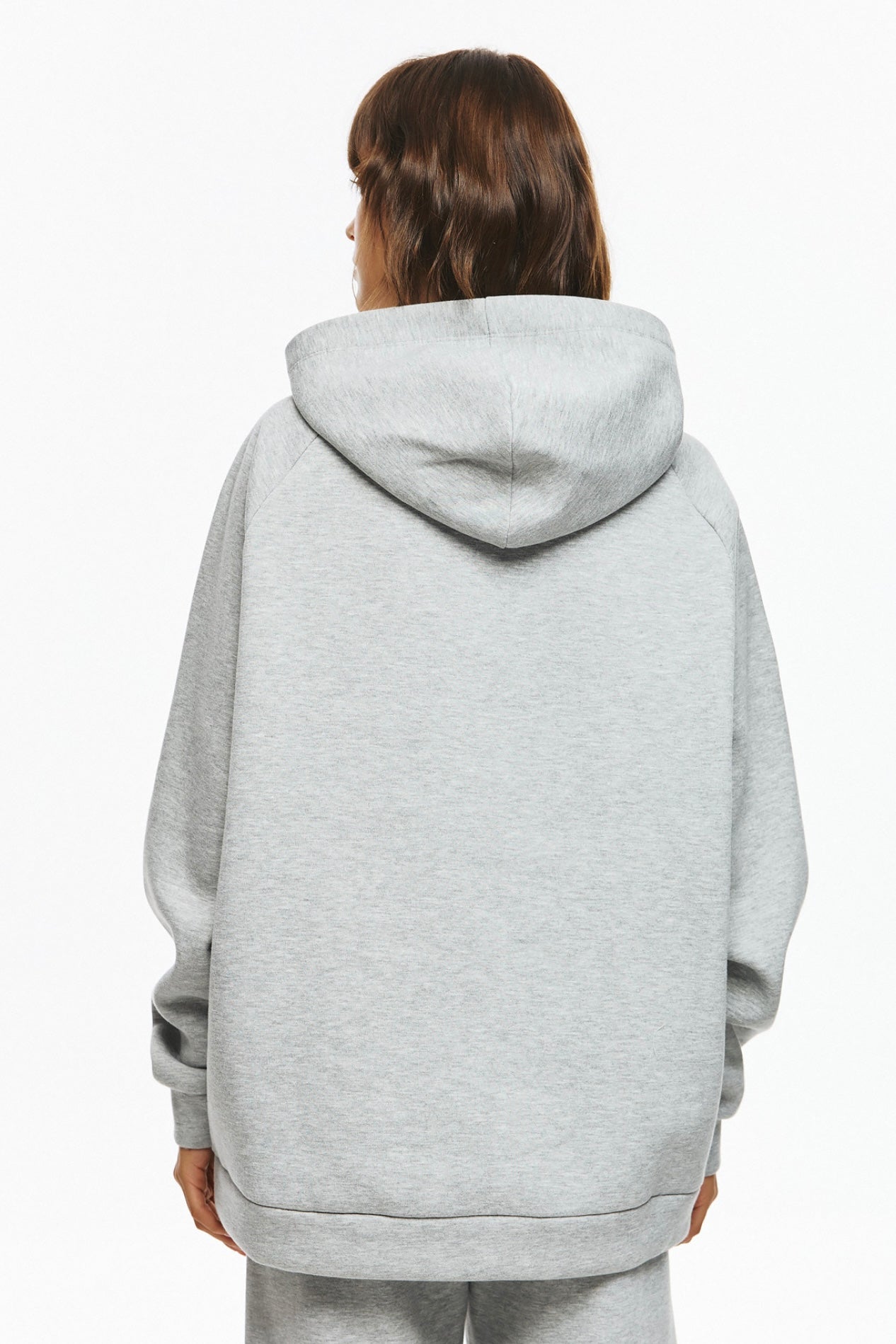 Unitee- Φούτερ Μπλούζα Γκρι με Κουκούλα Iconic
