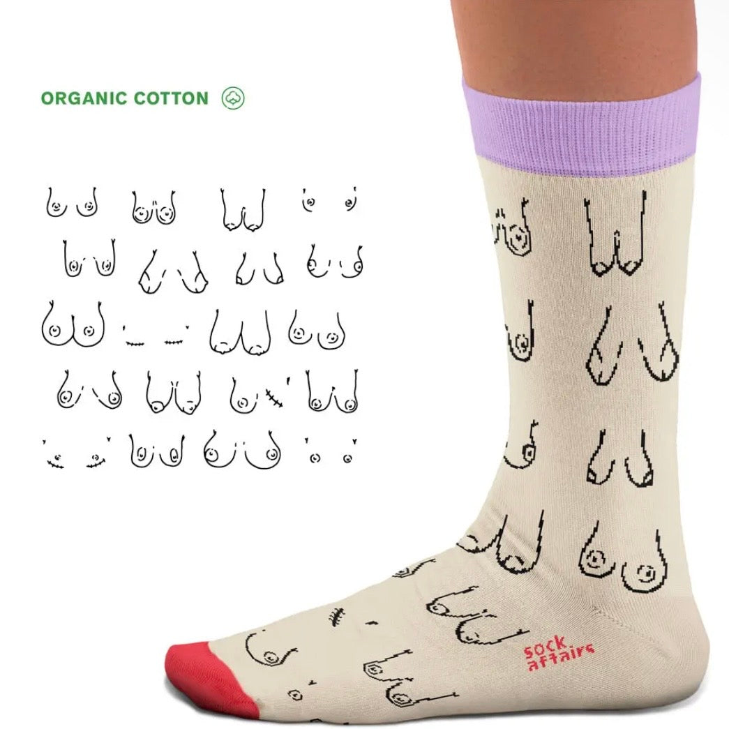 Sock Affairs - Tits Socks by Cara Trancada