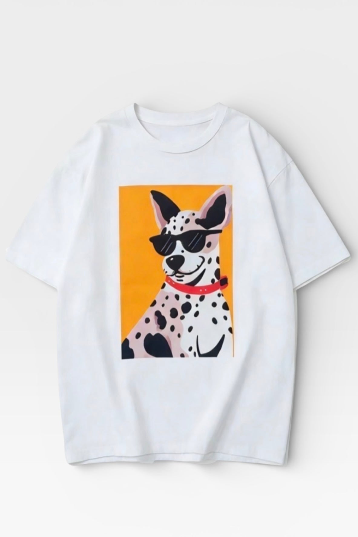 Charizma - Oversized Μακό T-Shirt Dalmatian 1