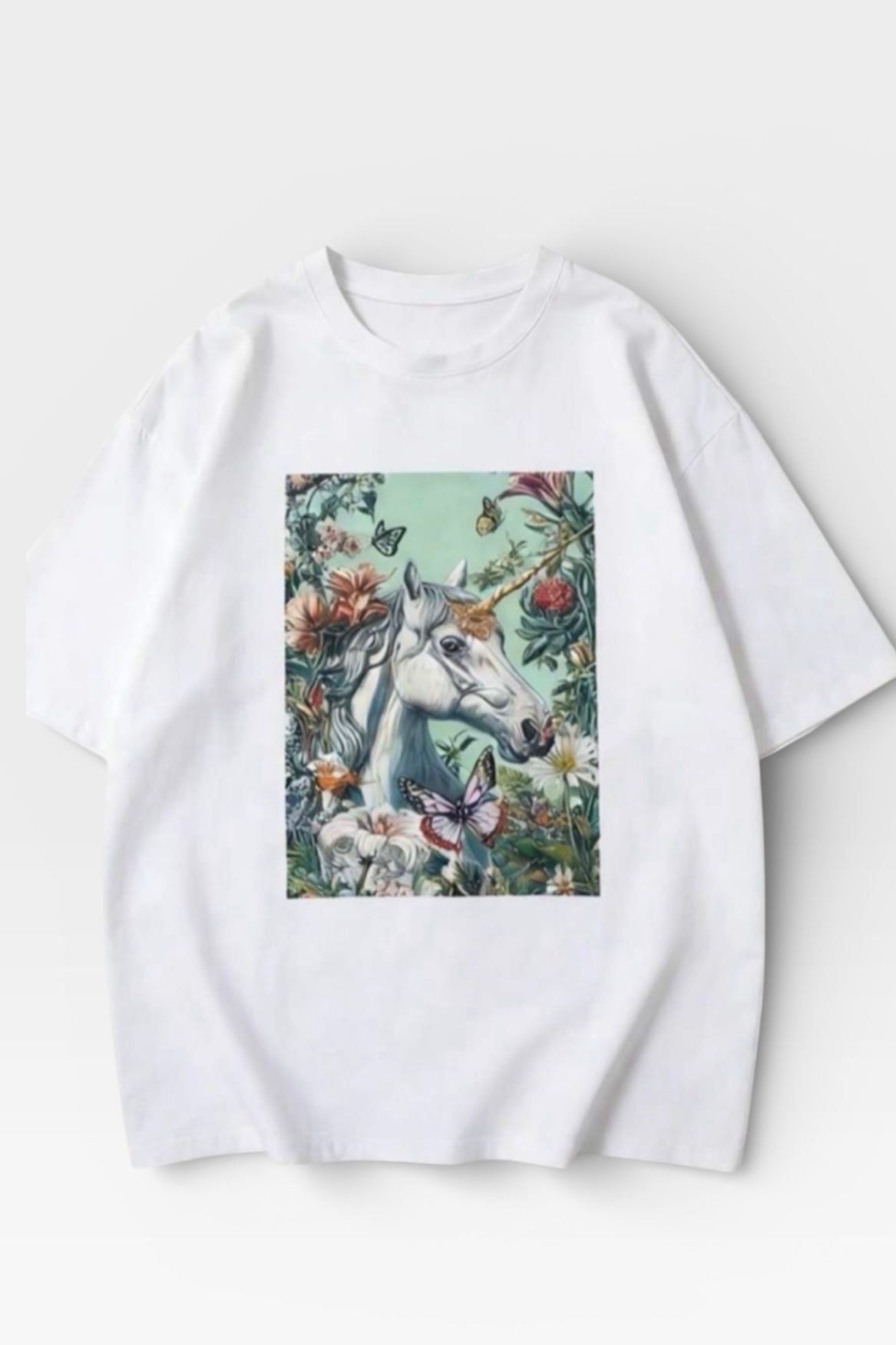 Charizma - Oversized Μακό T-Shirt Unicorn Horse 26