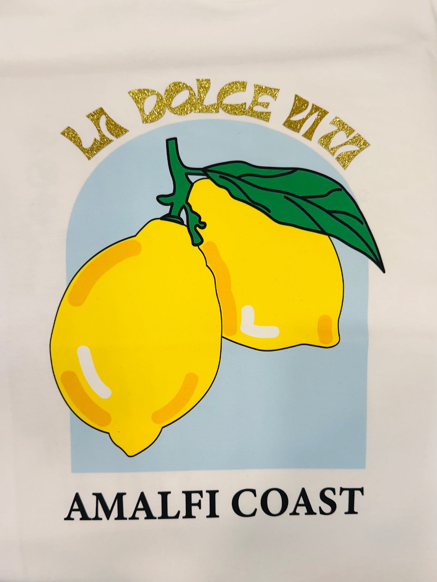 Charizma Μακό T-shirt “La Dolce Vita - Amalfi Coast”