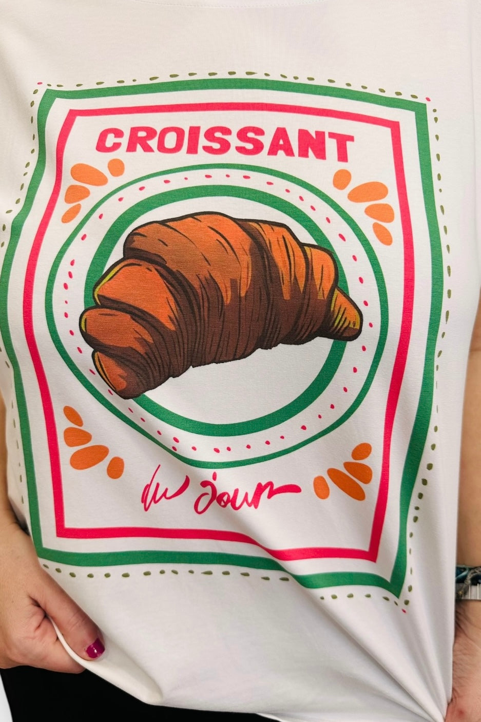 Charizma - T- shirt Μακό Croissant