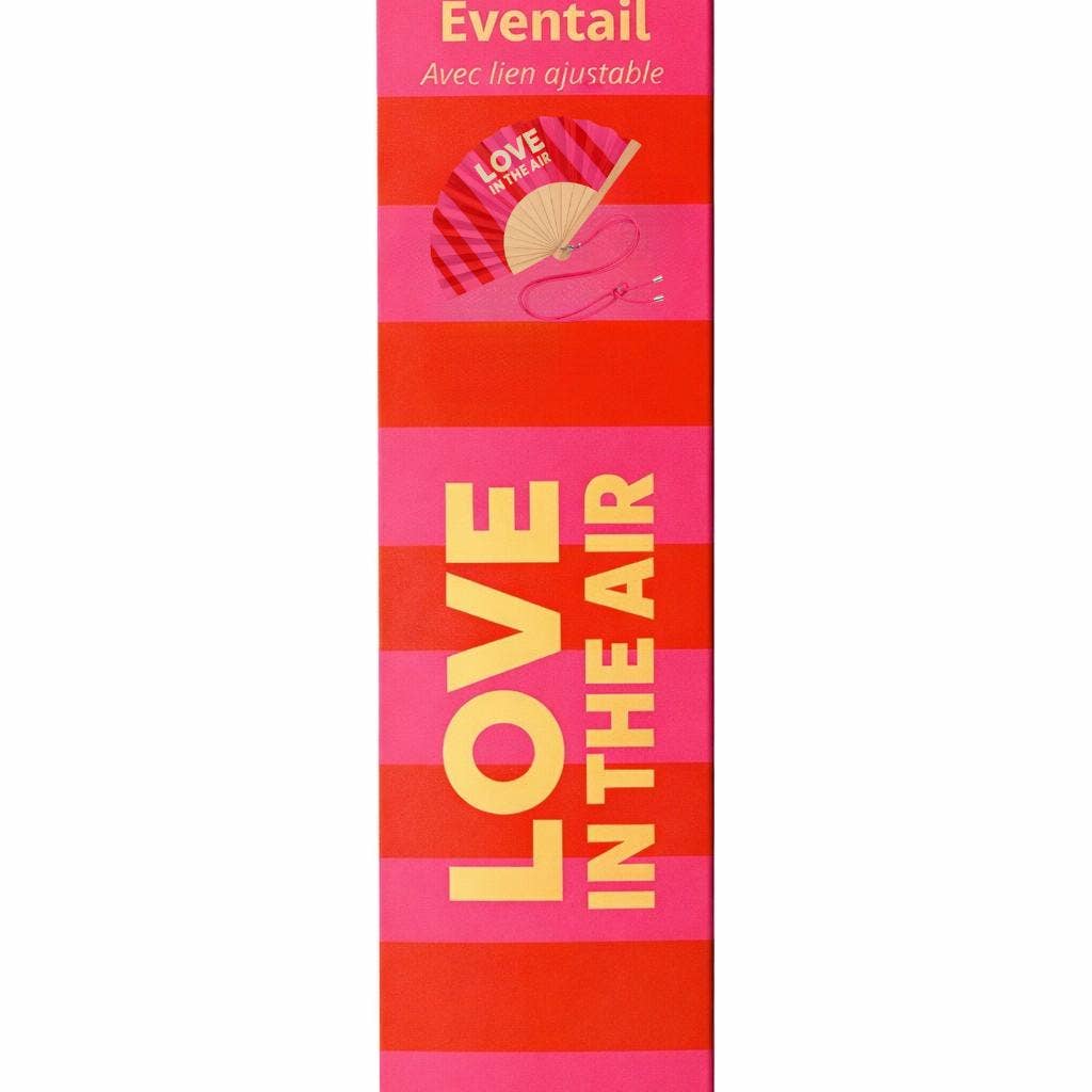 Woom – Love in the Air Βεντάλια με Λουράκι Ώμου & Gift Box