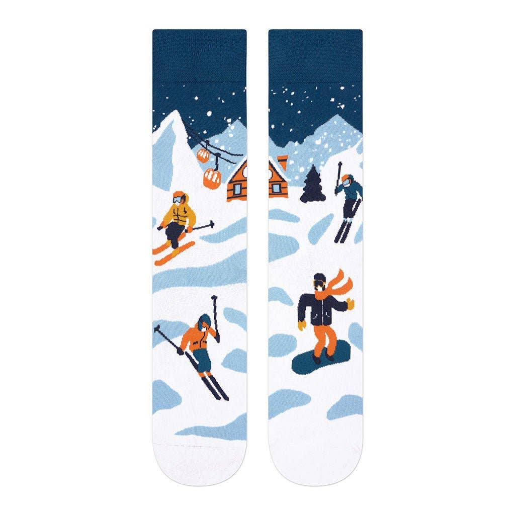 Kylie Crazy - Seamless Ski Fun Αντρικές Κάλτσες