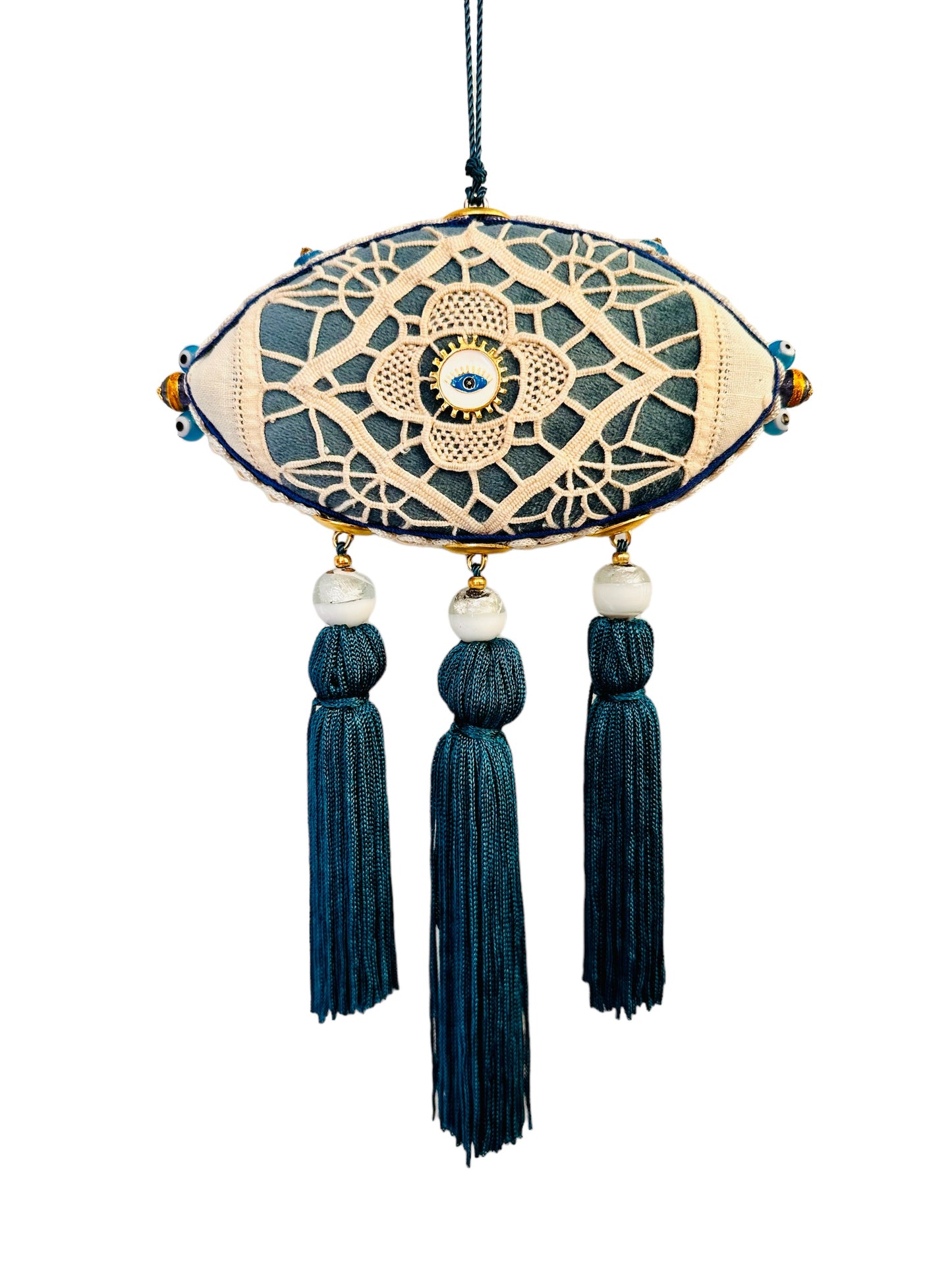 Kabiadesign - Χειροποίητο Διακοσμητικό Γούρι με Φούντες 9