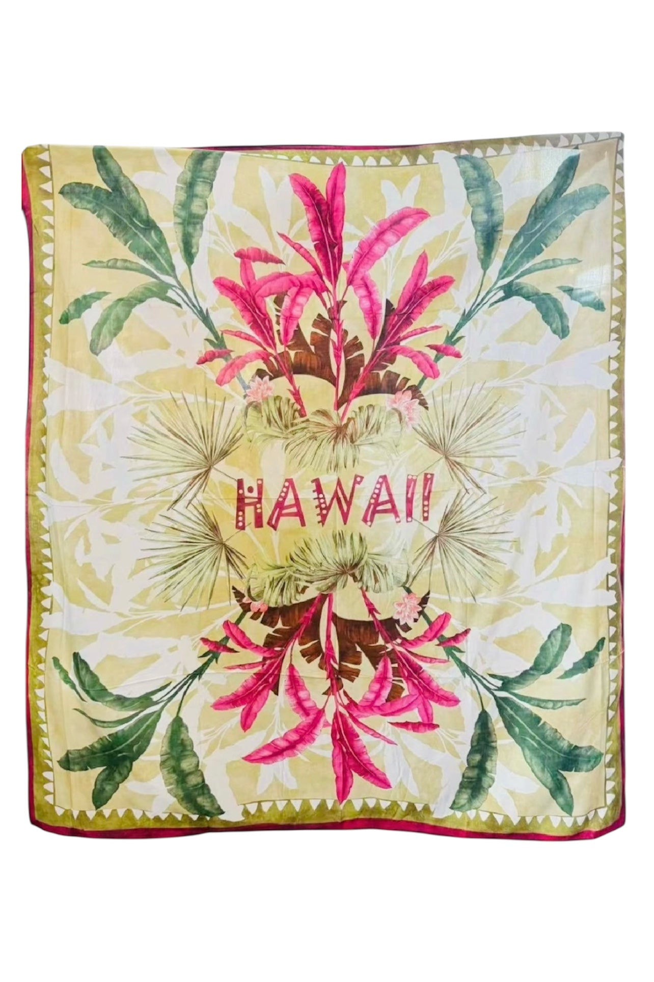 Παρεό Θαλάσσης Με Μοτίβα 145cm x 165cm Νο11 Hawaii