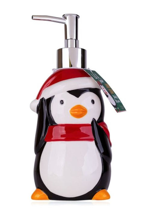 Accentra Winter Classics- Σαπούνι χεριών Winter Berries 350ml σε Penguin συσκευασία