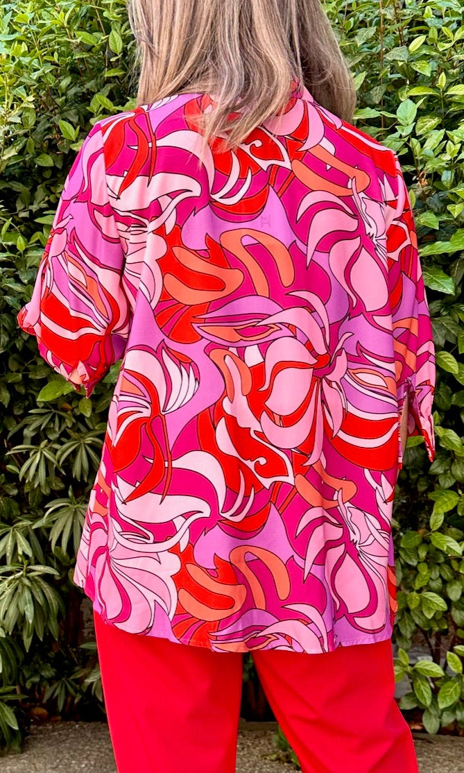 New Age - Πουκάμισο Εμπριμέ Milena