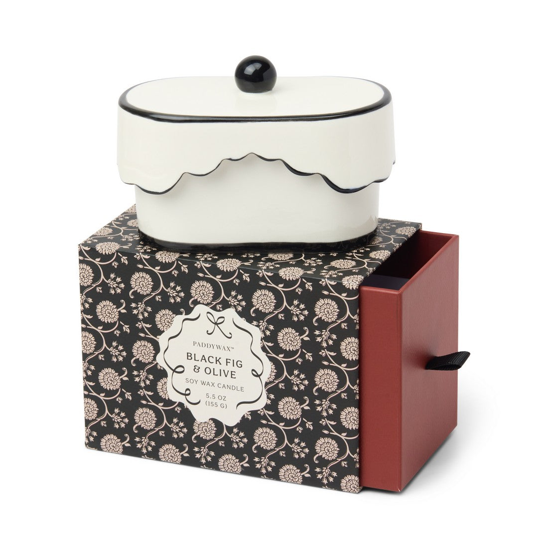 Paddywax Cherie - Black Fig & Olive Φυτικό Κερί 155gr σε κεραμικό δοχείο