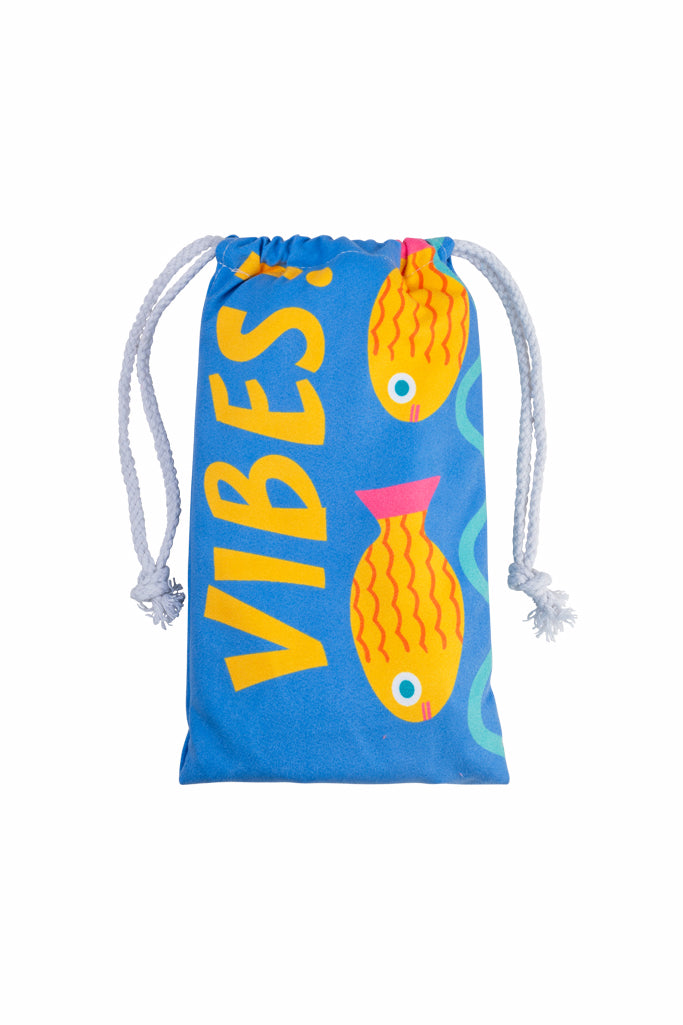 Teeter Totter - Summer Vibes Οικολογική Quick Dry Πετσέτα Microfiber από Ανακυκλωμένο PET με τσαντάκι μεταφοράς