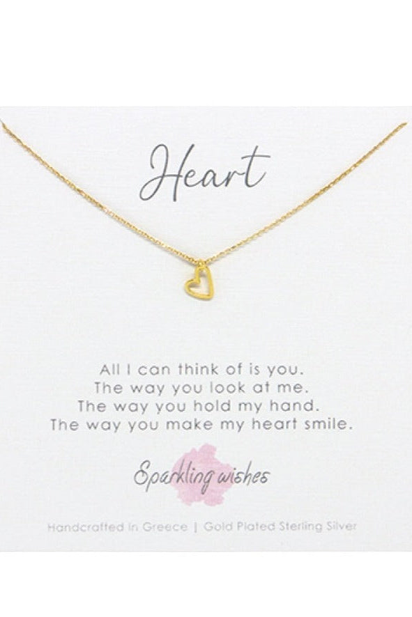 Sparkling Wishes - Κολιέ Heart