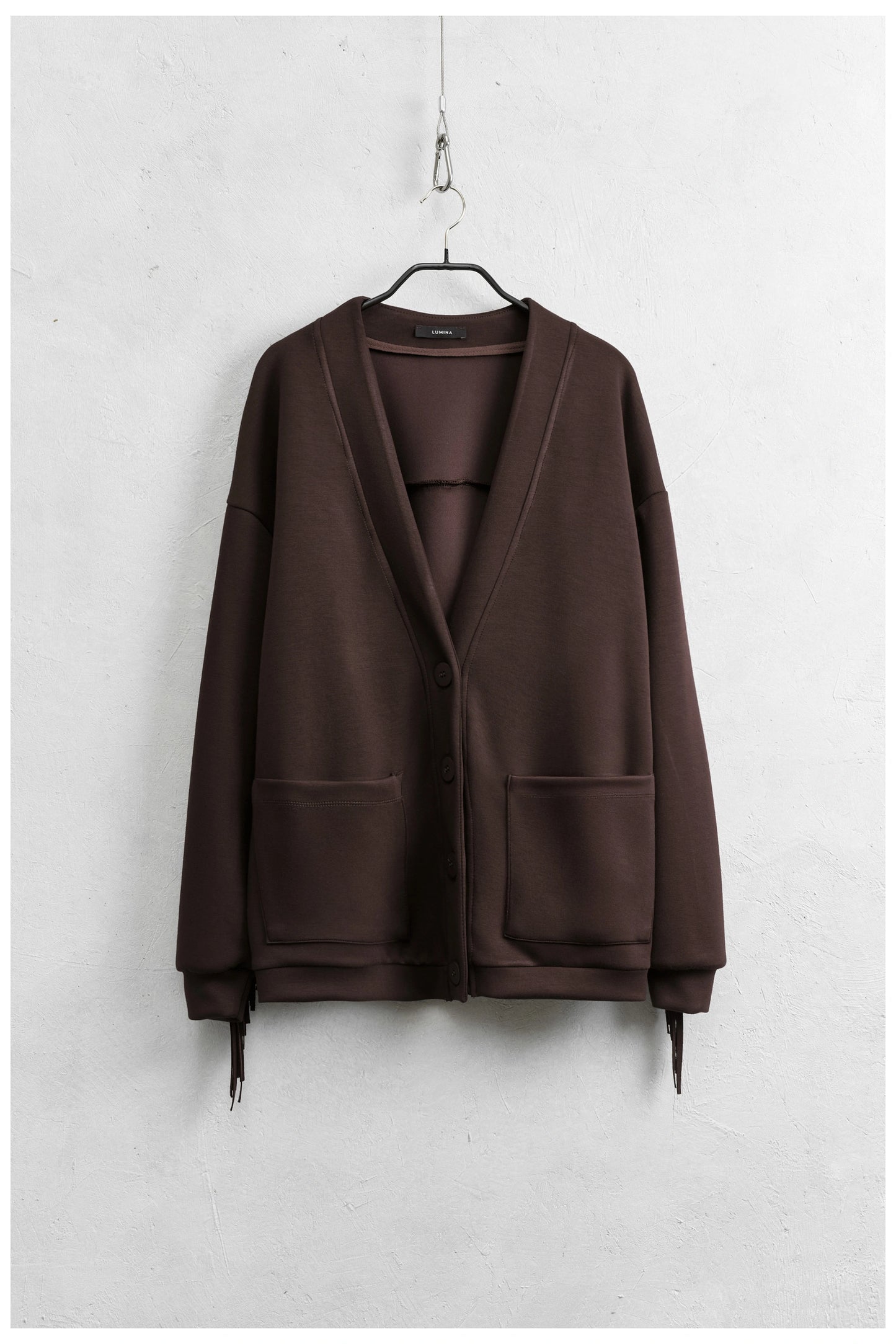 Lumina - Ζακέτα Φούτερ Cowboy με Κρόσσια & Φαρδιά Γραμμή