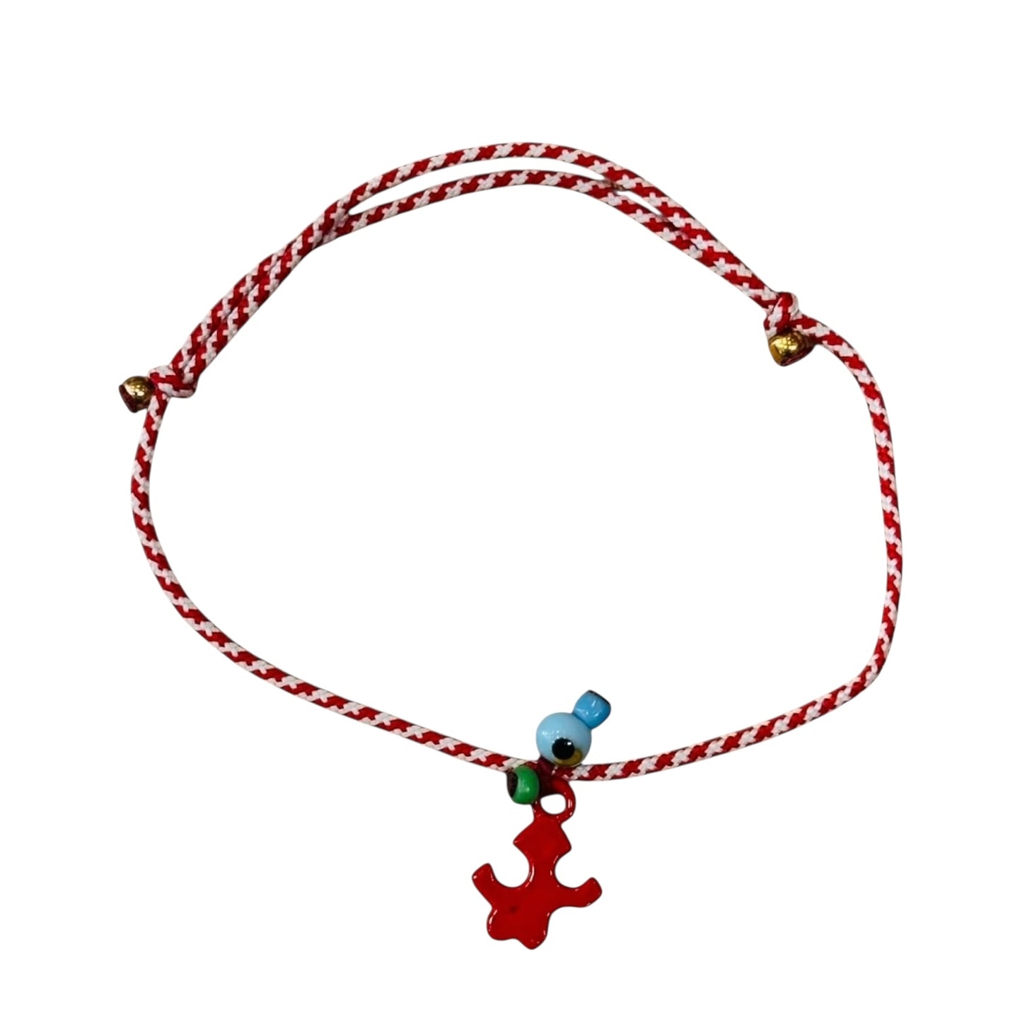 White in Athens  - Μεταλλικό Βραχιόλι Μάρτης- Puzzle