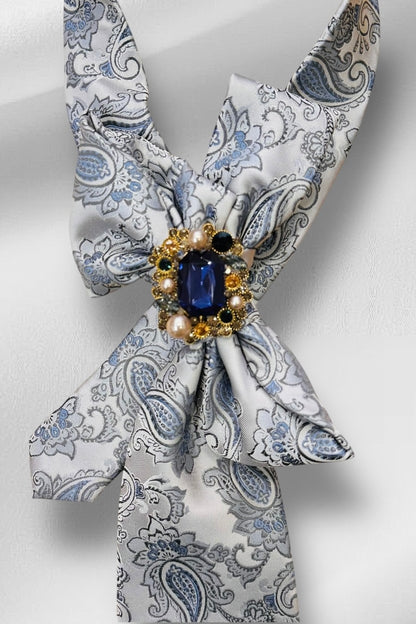 My Dandy- Ascot Necktie “Pastel Royale”