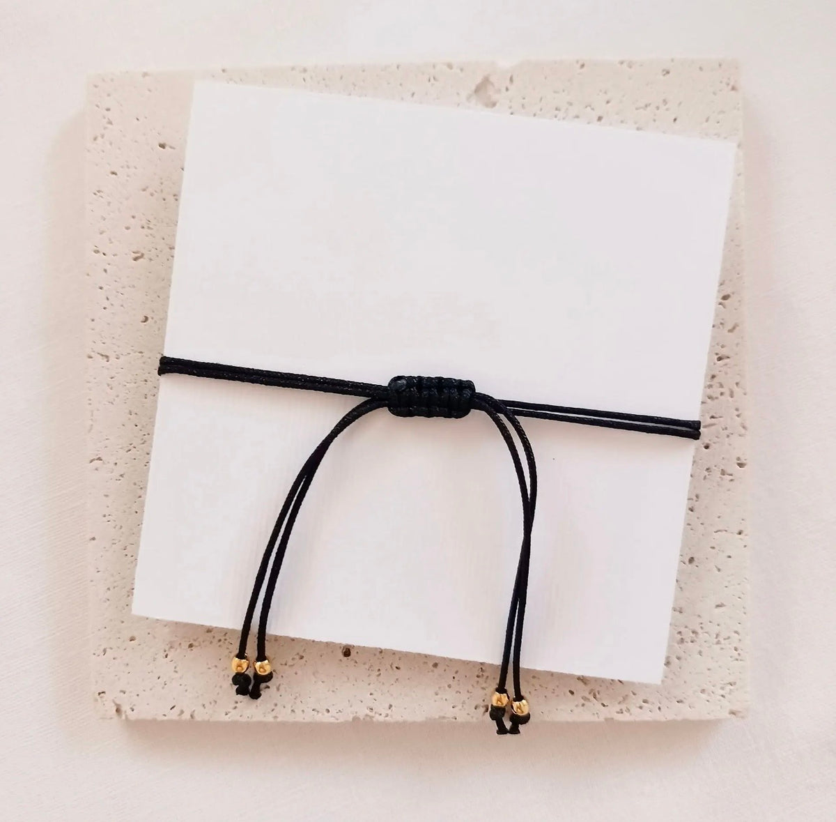 Queen Handmade Creations - Βραχιόλι Αστέρι με Χρυσό Επιχρυσωμένο Στοιχείο σε Κάρτα Δώρου