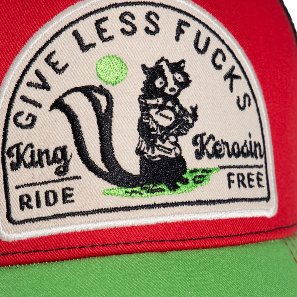 King Kerosin - Καπέλο Jockey «Give Less Fucks»