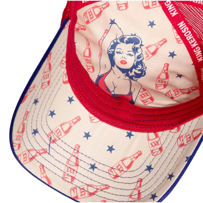 King Kerosin - Καπέλο Jockey «I’m A Simple Man Beer & Boobs»