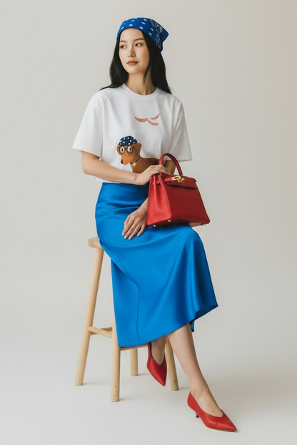 Charizma - Oversized Μακό T-shirt Dachshund
