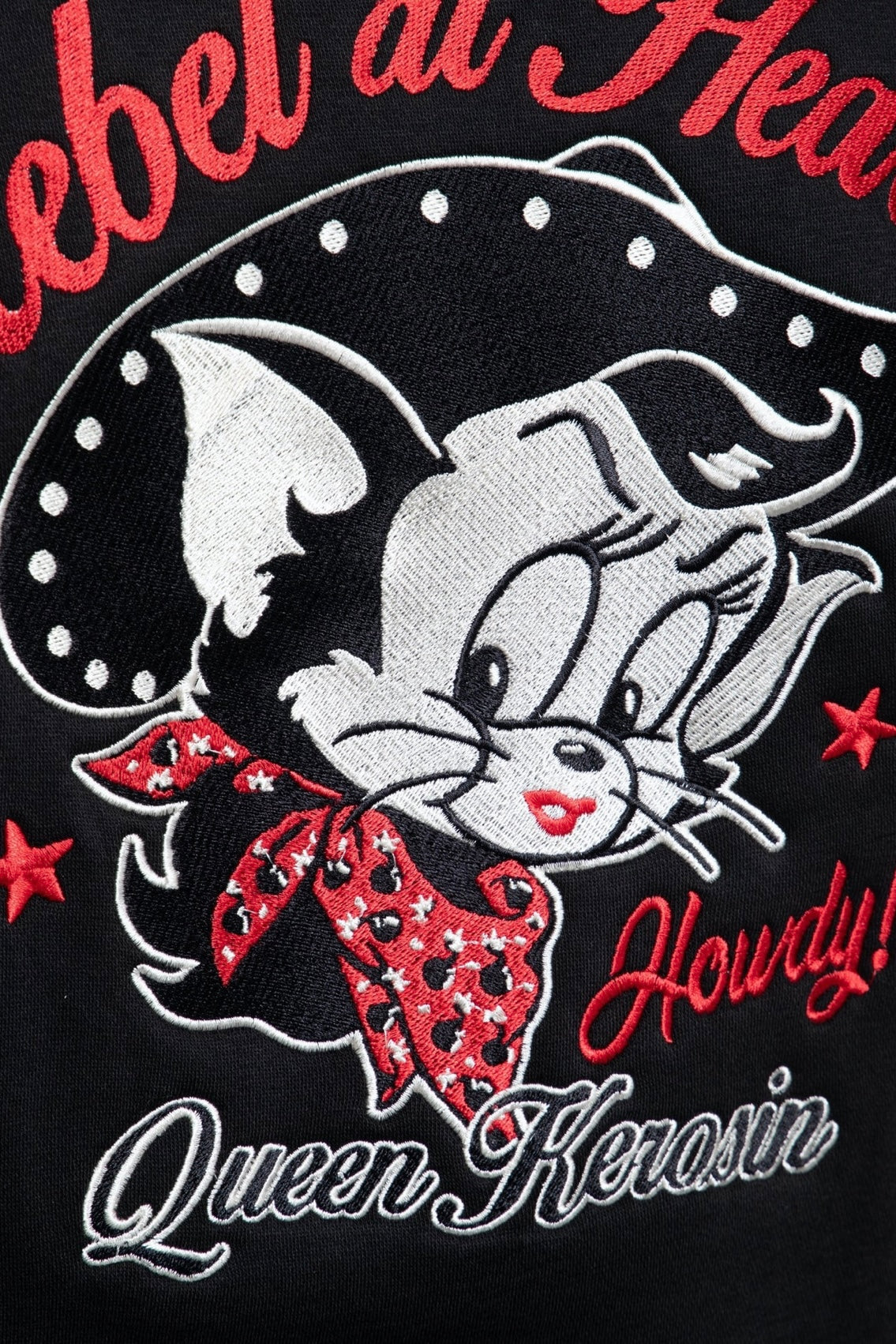 Queen Kerosin - Κολεγιακό Τζάκετ «Rebel at Heart»