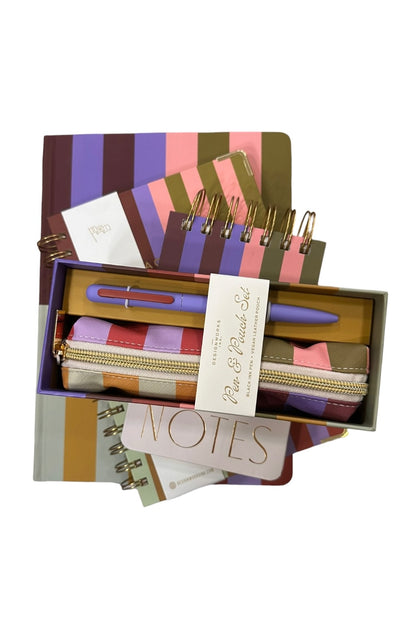 Designworks Jumbo Soft Touch Journal - Bold Stripes Σημειωματάριο