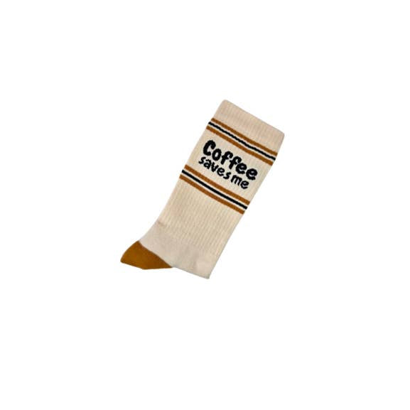 Pegada - Coffee Saves Me Unisex Κάλτσες