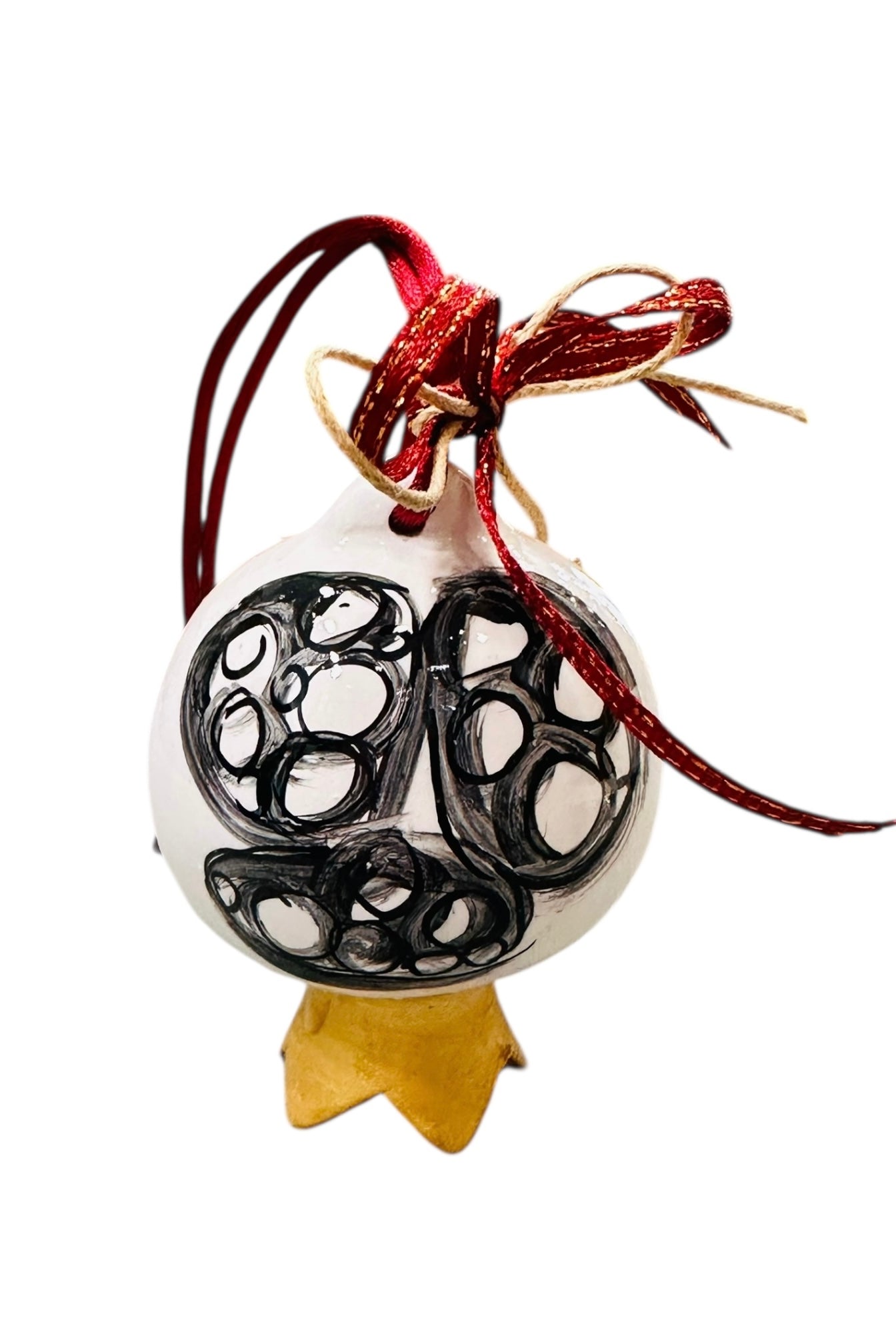 Ψαρόνι - Κεραμικό Ρόδι Μικρό