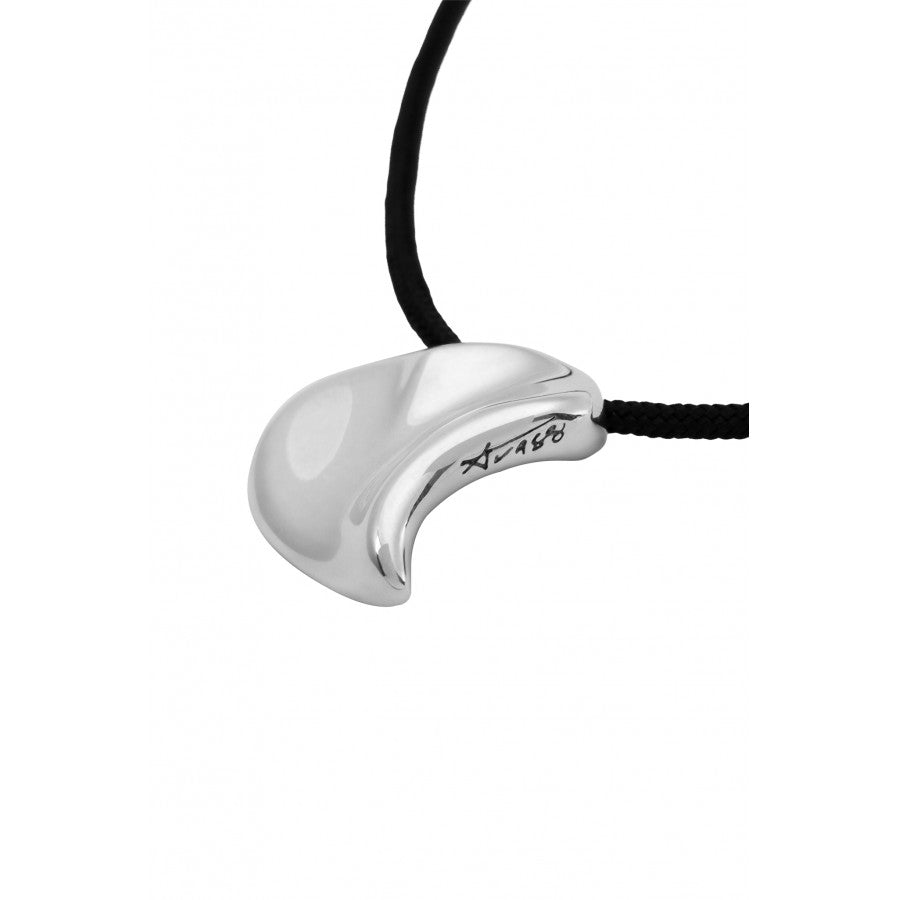 Ava88 - Ασημένιο 925 Unisex Κολιέ με Μοντέρνο Γλυπτό Μενταγιόν Wonderful Heart