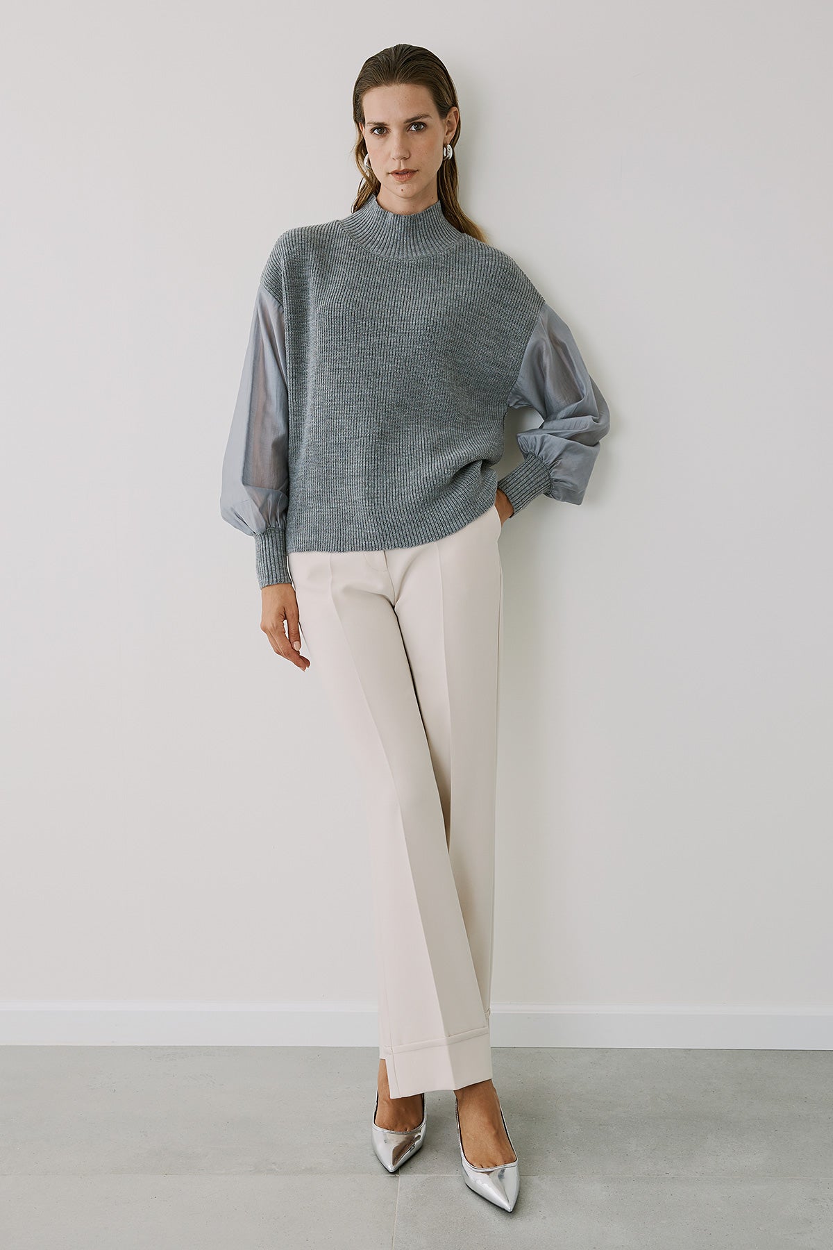 Figaro - Παντελόνι Με Ρεβερ