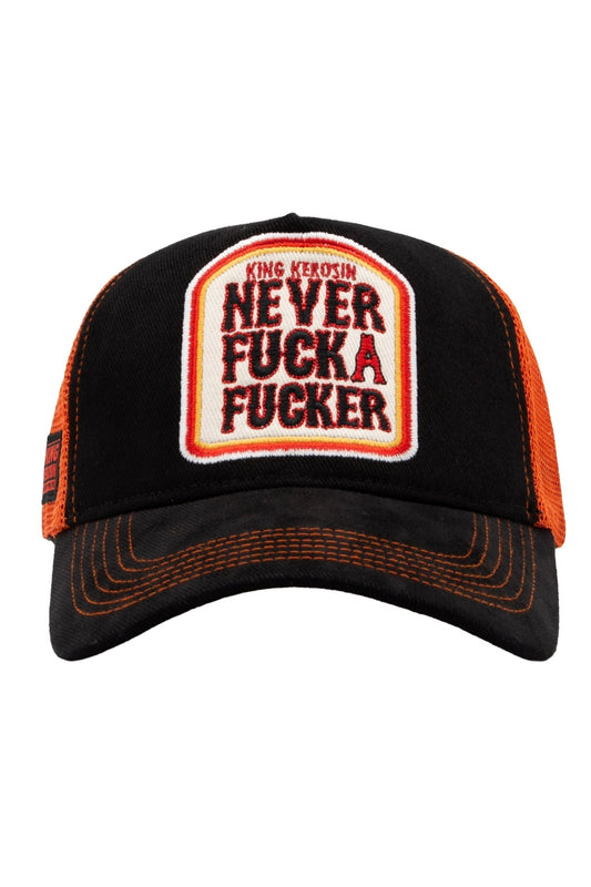 King Kerosin - Καπέλο Jockey «Never Fuck A Fucker»