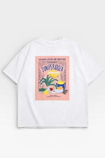 Charizma - Oversized Μακό T-Shirt Juniper Looza
