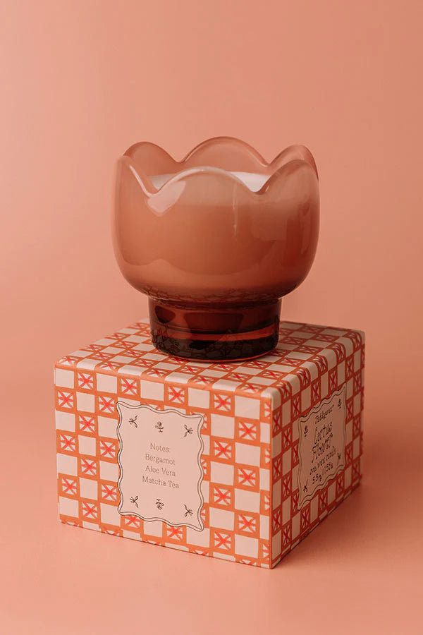 Paddywax Tulip - κερί σόγιας σε γυάλινο δοχείο, Cactus Flower 155gr