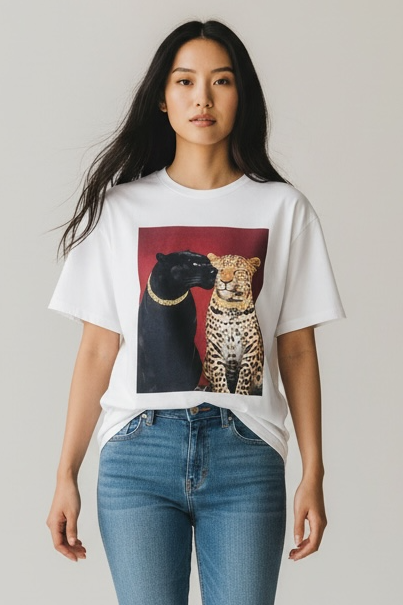 Charizma - Oversized Μακό T-shirt Lovers