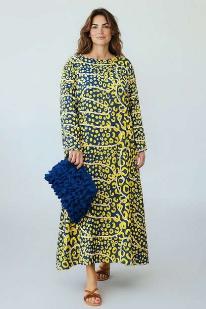 Anlyta- Φόρεμα Silk Touch Pop Cheetah