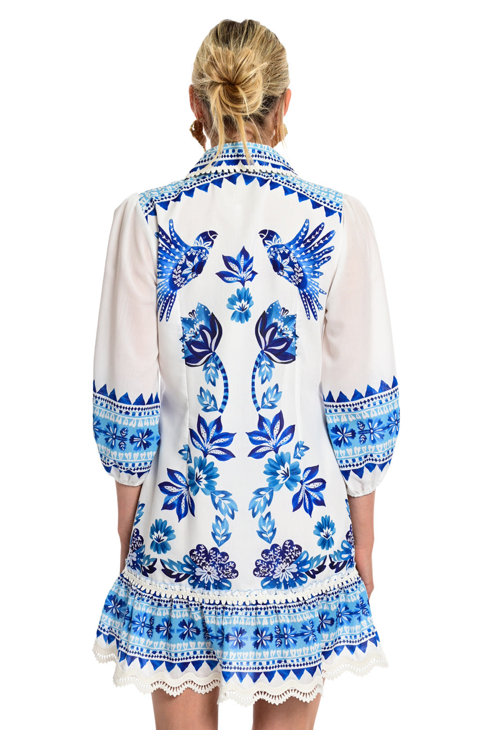 We Coss - Boho Εμπριμέ Φόρεμα Mediterranean Print