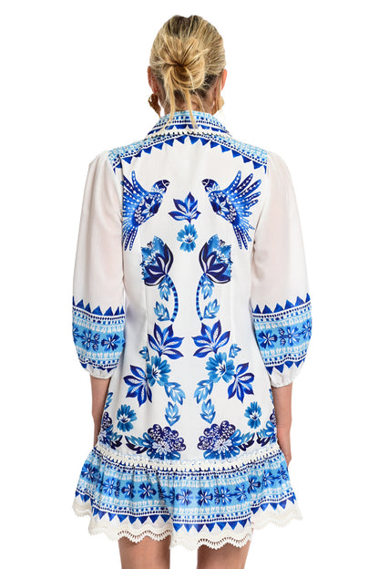We Coss - Boho Εμπριμέ Φόρεμα Mediterranean Print