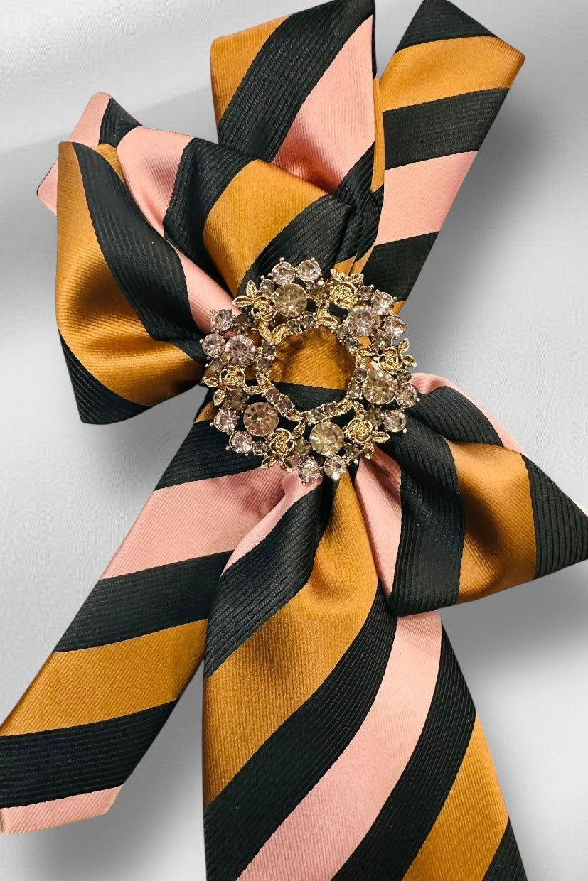 My Dandy- Ascot Necktie “Champagne Royale”