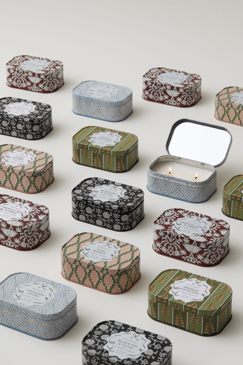 Paddywax Cherie - Yuzu Woods Φυτικό Κερί 127gr σε μεταλλικό δοχείο-κονσέρβα