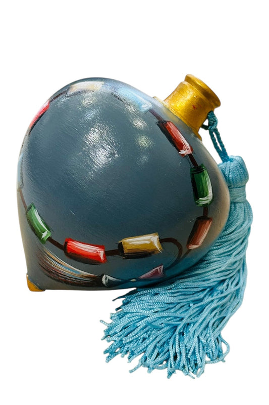 Οδυσσέας Μιχελάκος - Μεγάλη Χειροποίητη Κεραμική Σβούρα Κομπολόι