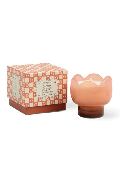 Paddywax Tulip - κερί σόγιας σε γυάλινο δοχείο, Cactus Flower 155gr