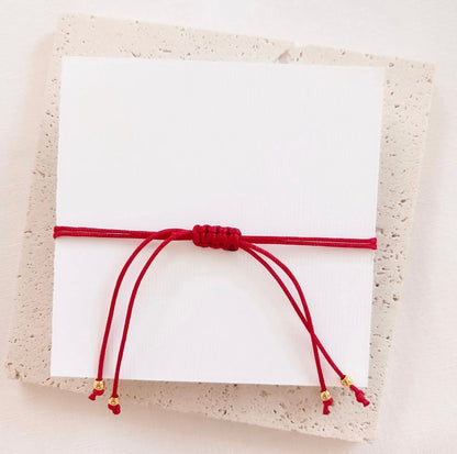 Queen Handmade Creations - Βραχιόλι Τάρανδος με Χρυσό Επιχρυσωμένο Στοιχείο σε Κάρτα Δώρου