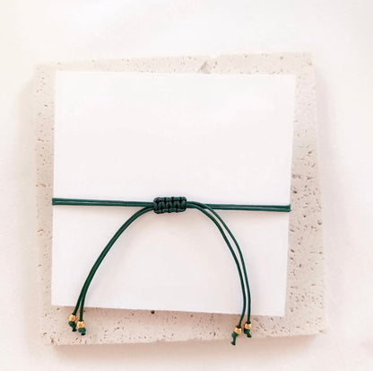 Queen Handmade Creations - Βραχιόλι Δέντρο με Χρυσό Επιχρυσωμένο Στοιχείο σε Κάρτα Δώρου