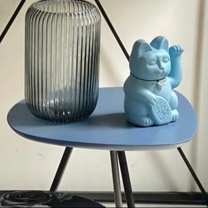 Diminuto Cielo - Διακοσμητικό Επιτραπέζιο Lucky Cat Light Blue