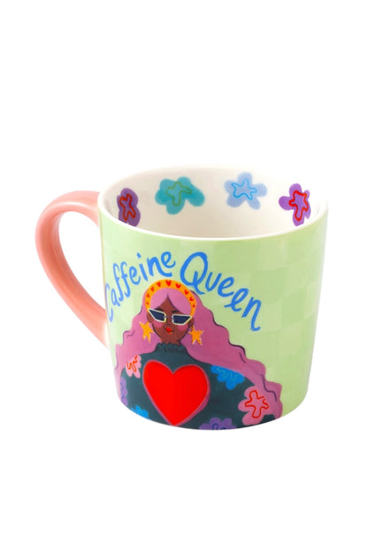 Eleanor Bowmer- Caffeine Queen Κεραμική Κούπα 300ml