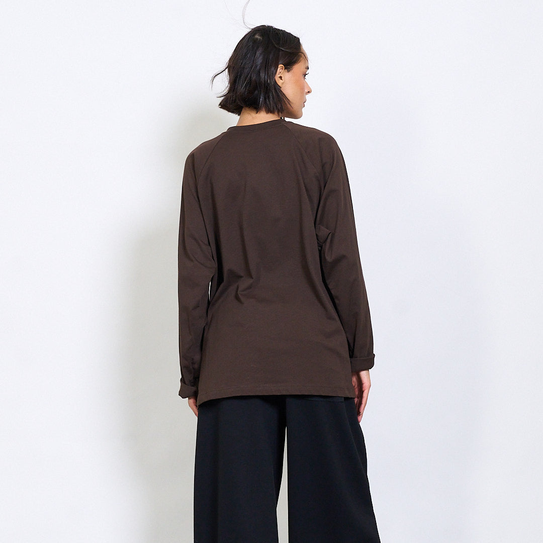 Gioya & Co - Μακρυμάνικη Μπλούζα Oversize - The Dushie Club