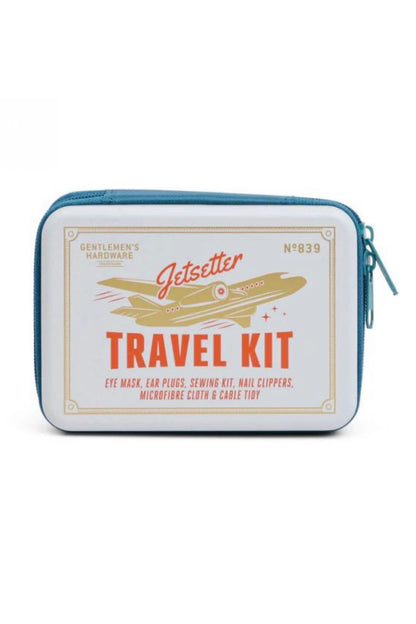 Gentlemen's Hardware Jet Setter– Σετ Ταξιδιού σε Μεταλλικό Κουτί