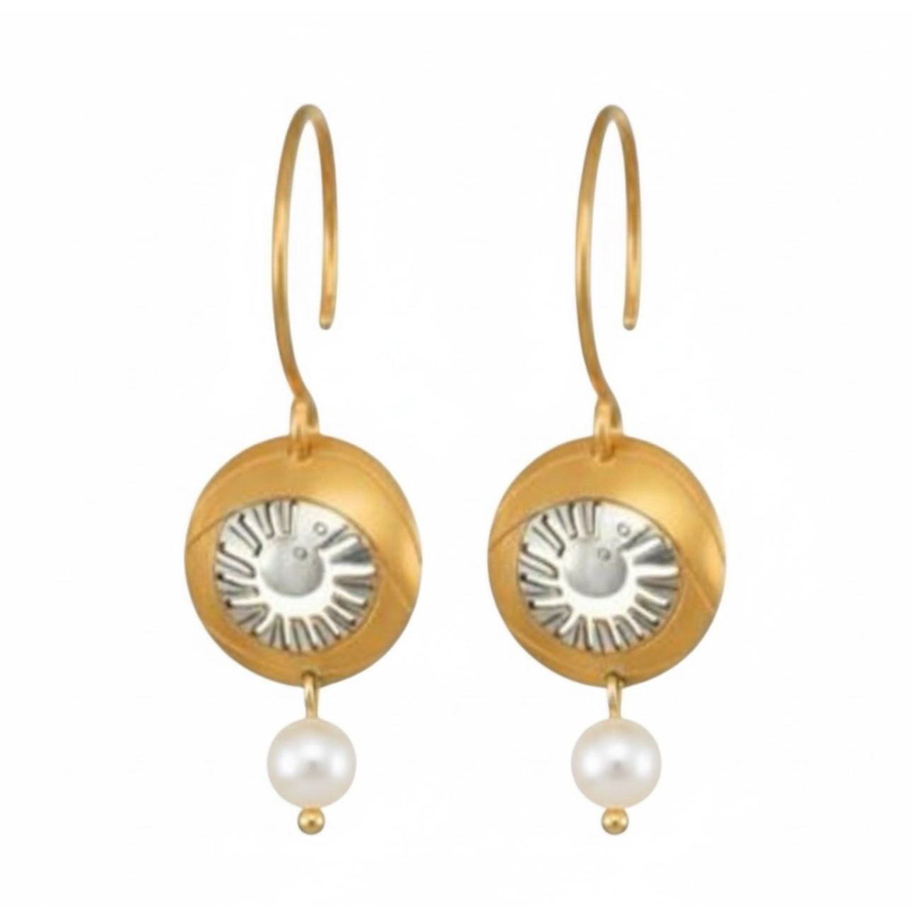 Pavlina Verouki Classic Bull Eyes -  Σκουλαρίκια Κρίκοι