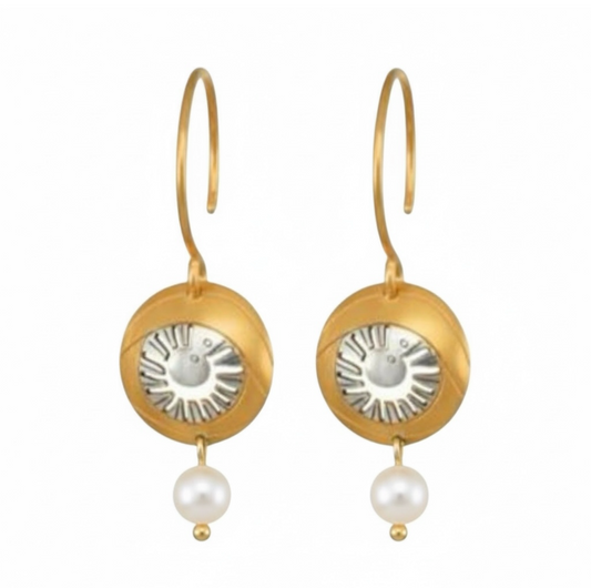 Pavlina Verouki Classic Bull Eyes -  Σκουλαρίκια Κρίκοι