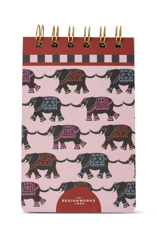 Designworks A Dopo Elephant- Μπλοκ Σημειώσεων Mε Σπιράλ Βιβλιοδεσία