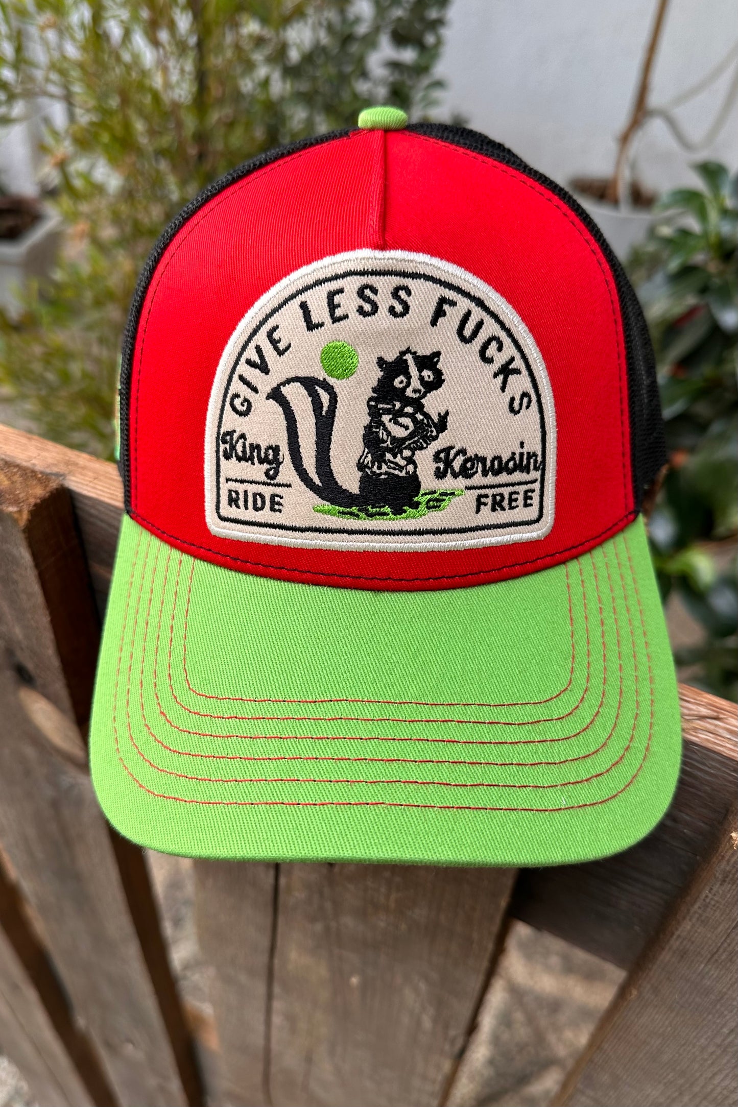 King Kerosin - Καπέλο Jockey «Give Less Fucks»